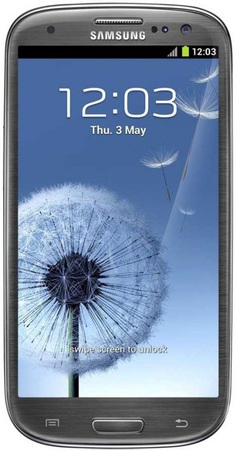 Смартфон Samsung Galaxy S3 GT-I9300 16Gb Titanium grey - Тулун